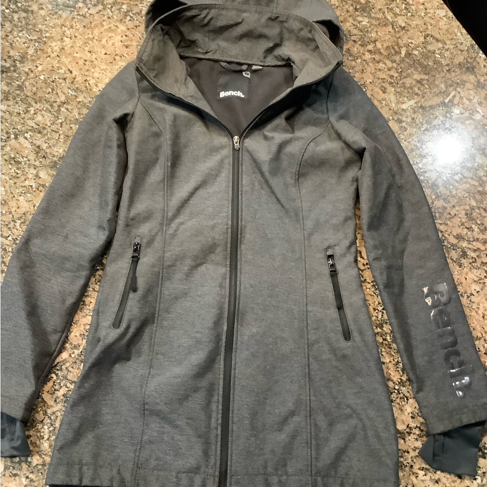 Bench Women's Gray Hooded Jacket